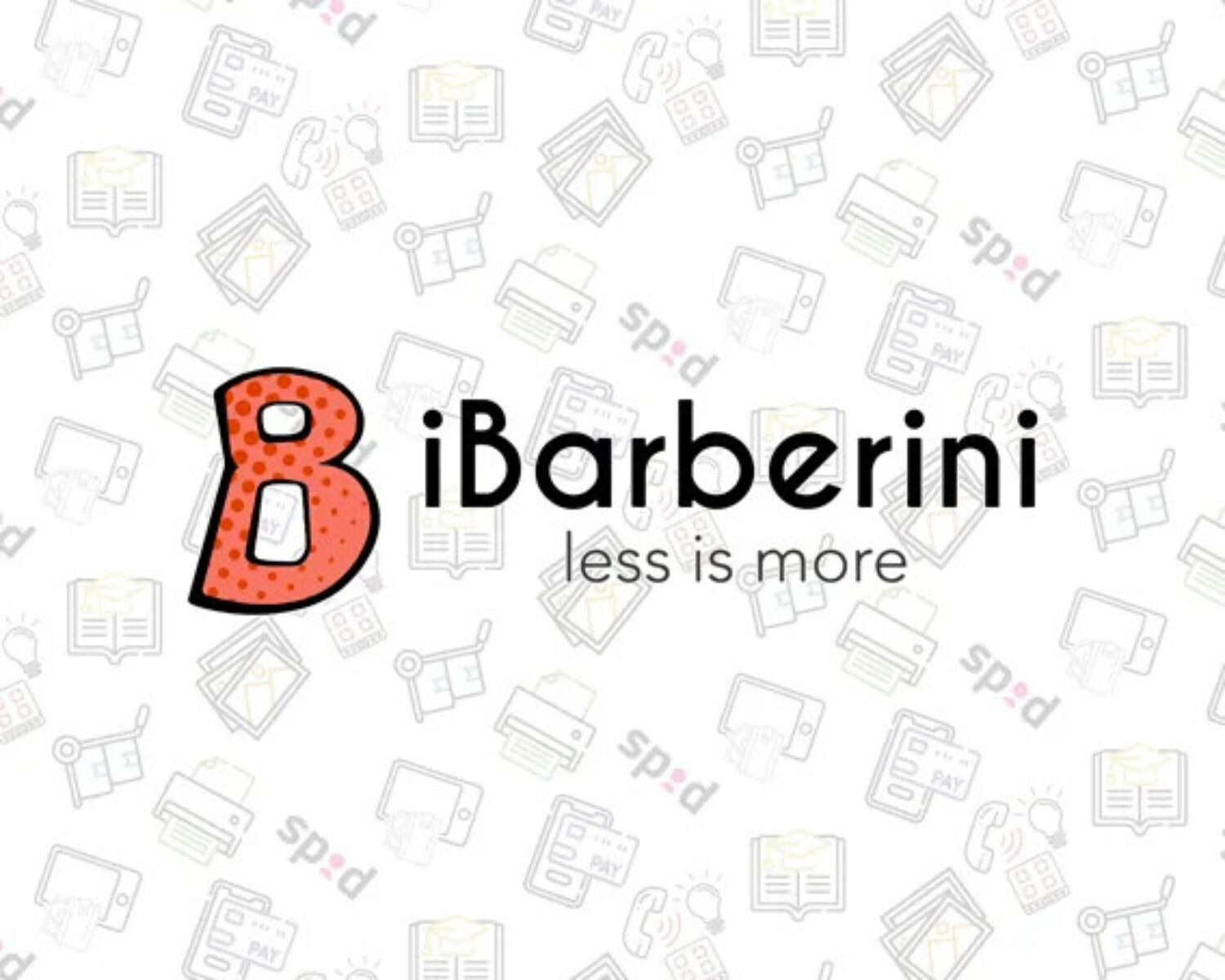 Logo iBarberini, copisteria, telefonia e spedizioni a Barletta